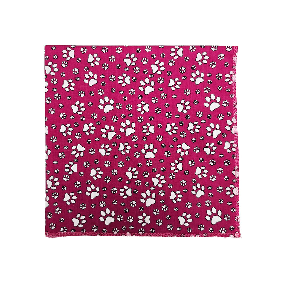 Paws & Bones Square Bandana | Tie on Dog & People Bandana | Dog grooming, Crafts & Sewing SQ3111