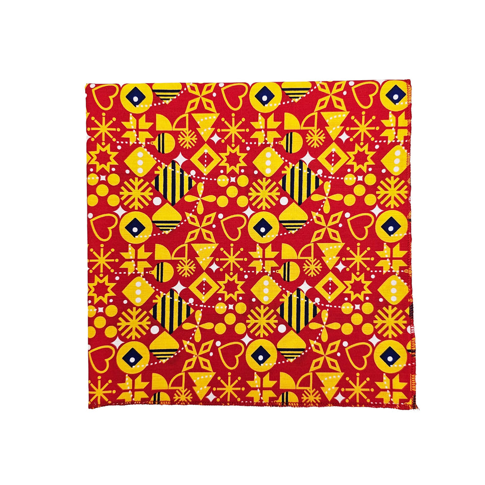 Christmas / Winter Square Bandana | Tie on Dog & People Bandana | Dog grooming, Crafts & Sewing SQ3113