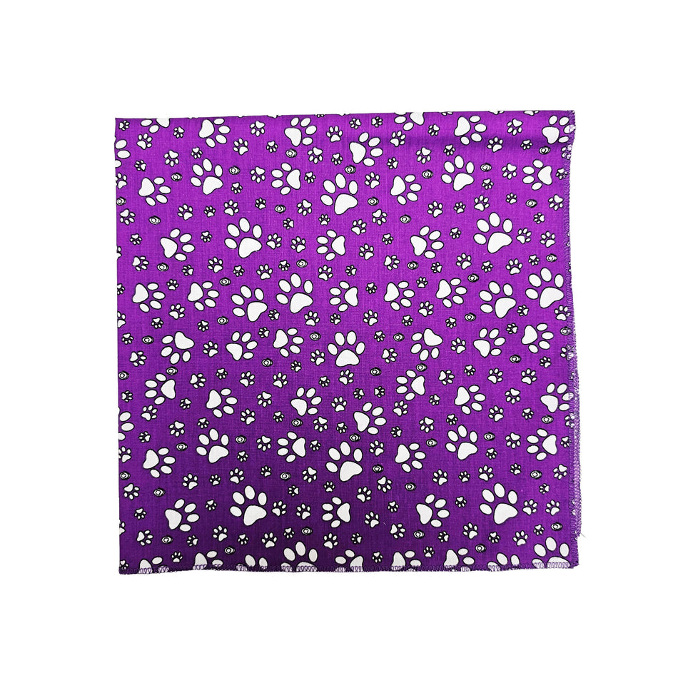 Paws & Bones Square Bandana | Tie on Dog & People Bandana | Dog grooming, Crafts & Sewing SQ3114