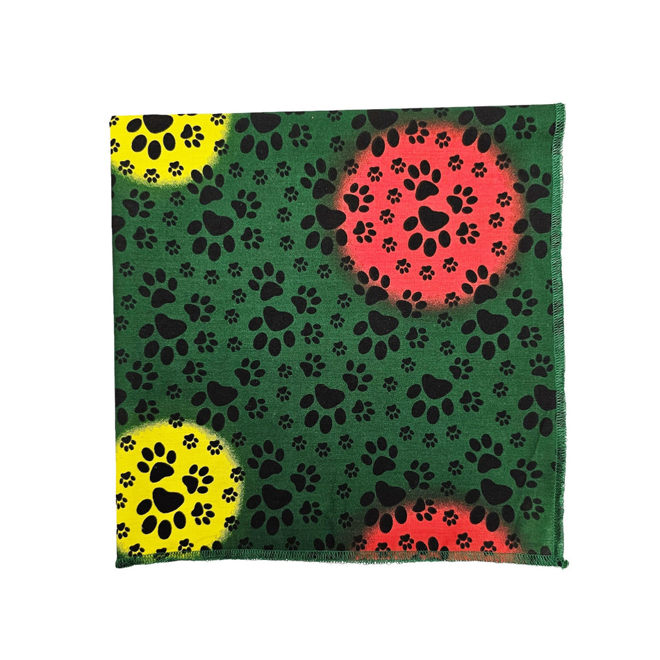 Paws & Bones Square Bandana | Tie on Dog & People Bandana | Dog grooming, Crafts & Sewing SQ3115