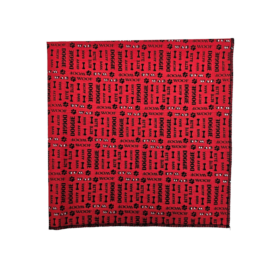 Doggie Square Bandana | Tie on Dog & People Bandana | Dog grooming, Crafts & Sewing SQ3121