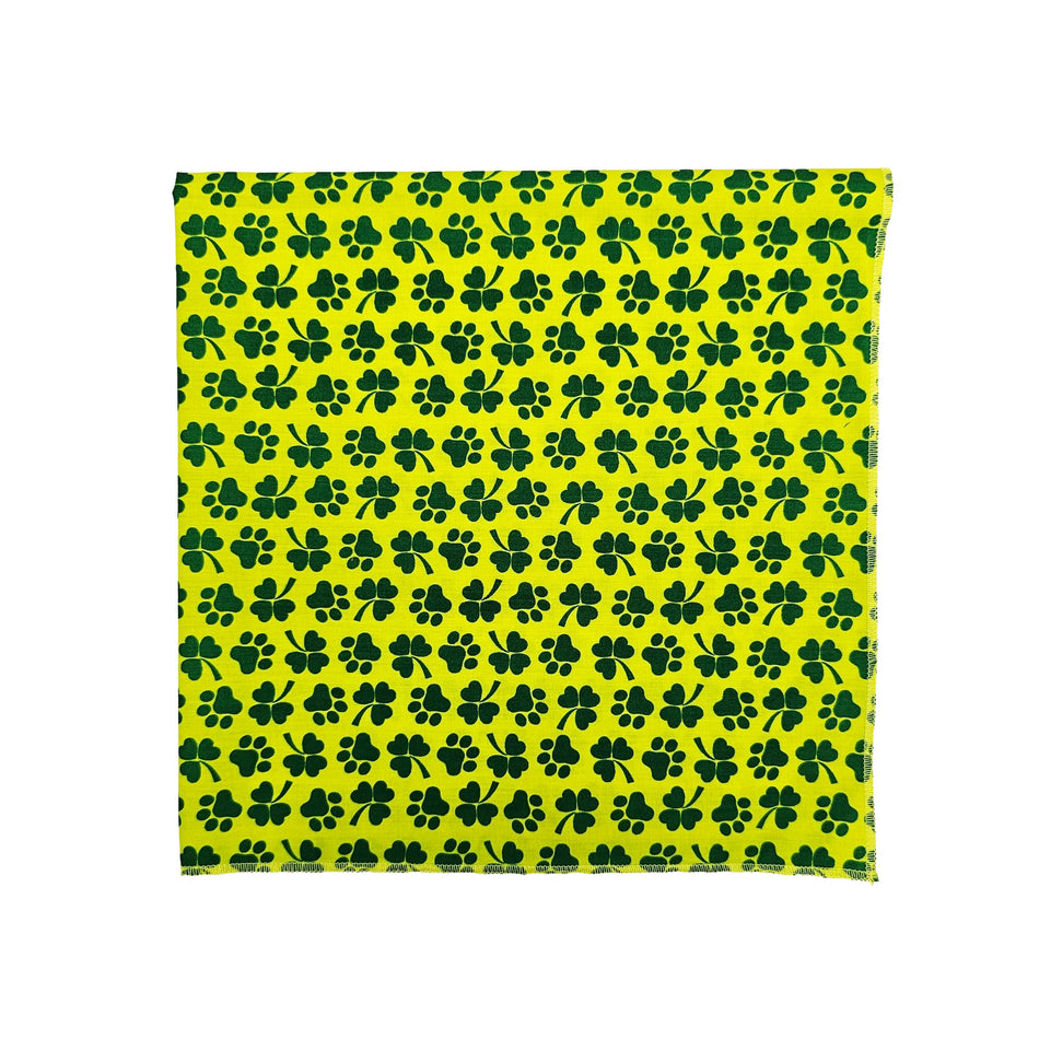 St. Patrick's Doggie Square Bandana | Tie on Dog & People Bandana | Dog grooming, Crafts & Sewing SQ3136