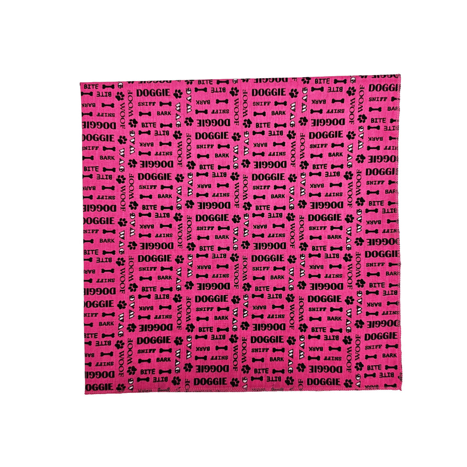 Doggie Square Bandana | Tie on Dog & People Bandana | Dog grooming, Crafts & Sewing SQ3145