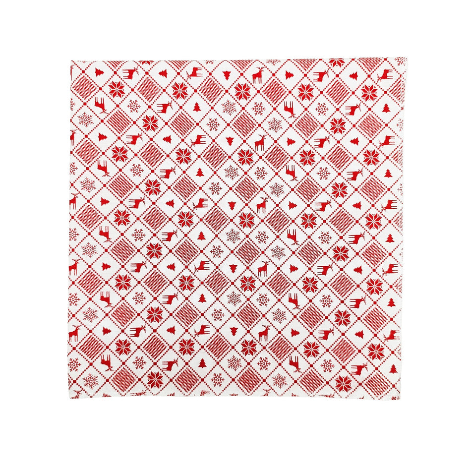 Christmas / Winter Square Bandana | Tie on Dog & People Bandana | Dog grooming, Crafts & Sewing SQ3151
