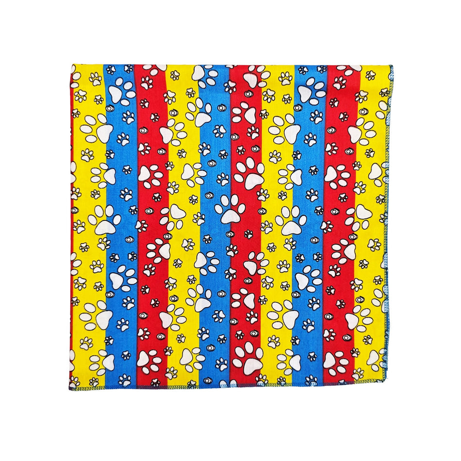 Paws & Bones Square Bandana | Tie on Dog & People Bandana | Dog grooming, Crafts & Sewing SQ3155