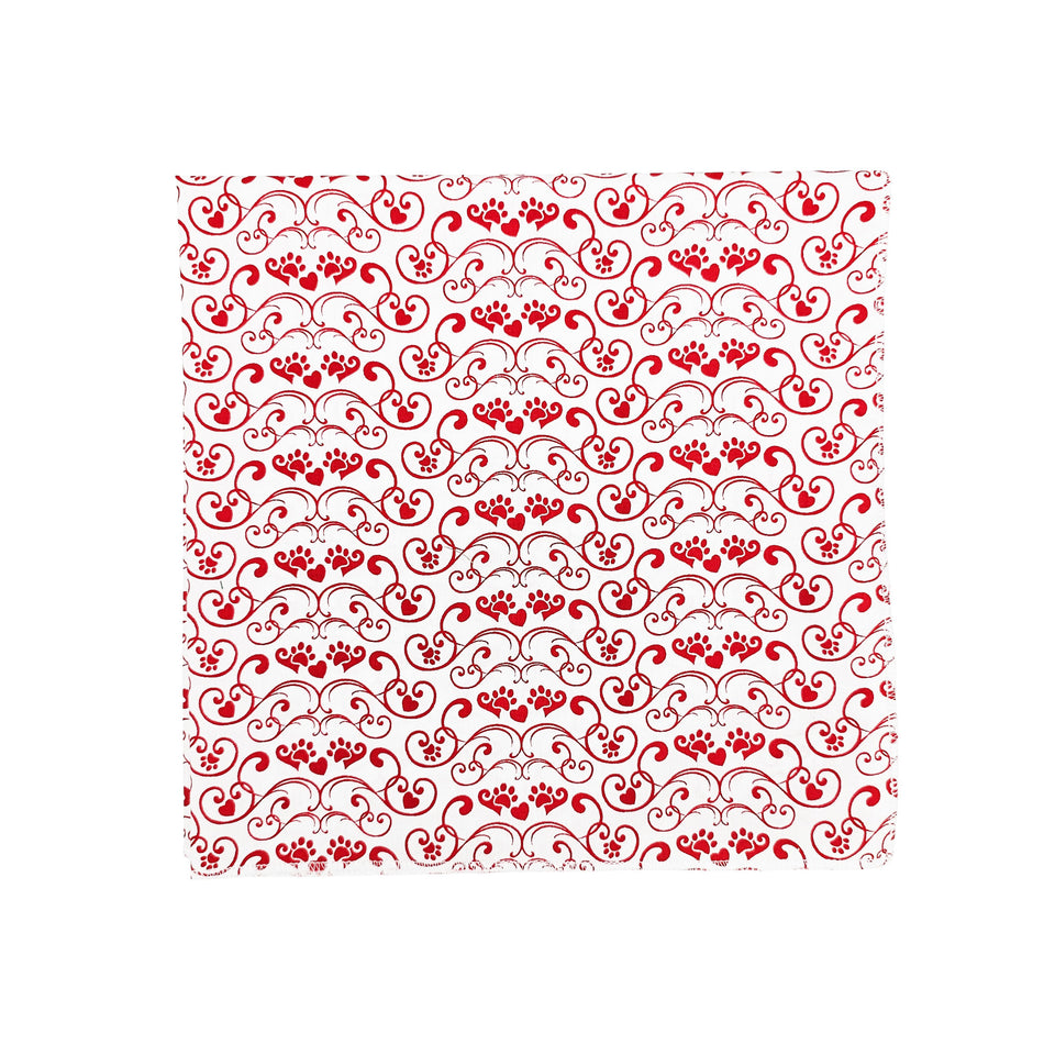 Valentine's Day Square Bandana | Tie on Dog & People Bandana | Dog grooming, Crafts & Sewing SQ3157
