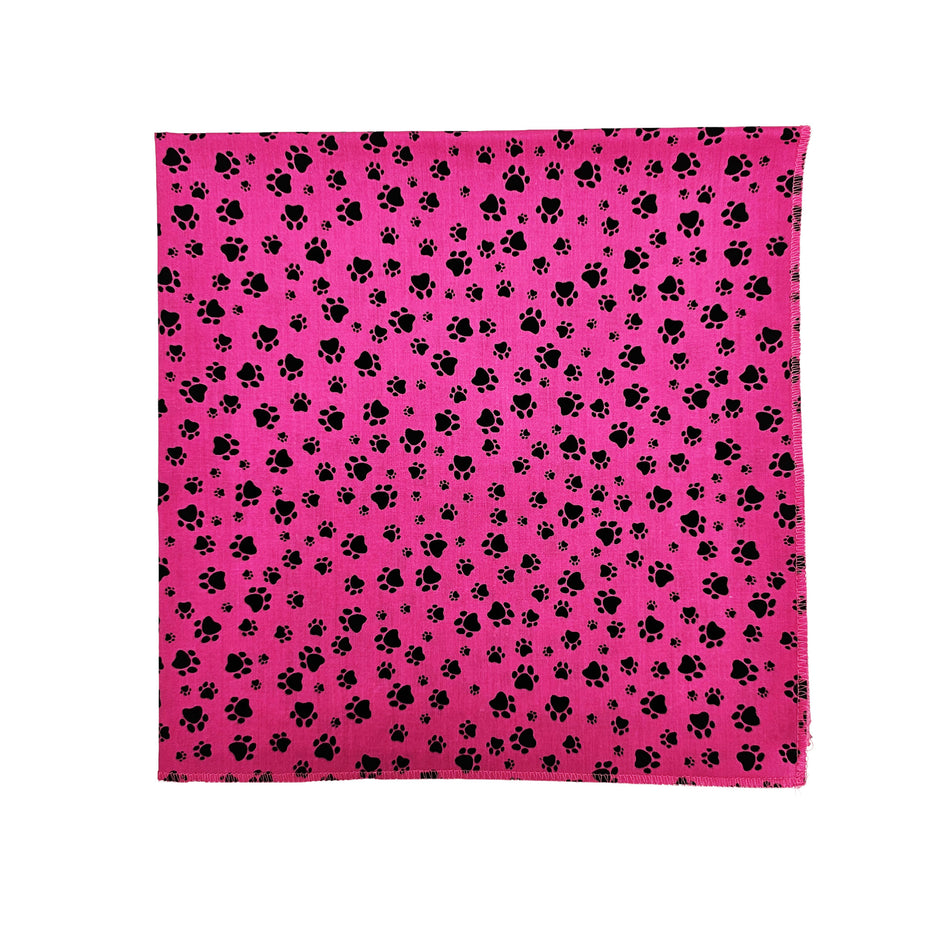 Paws & Bones Square Bandana | Tie on Dog & People Bandana | Dog grooming, Crafts & Sewing SQ3159