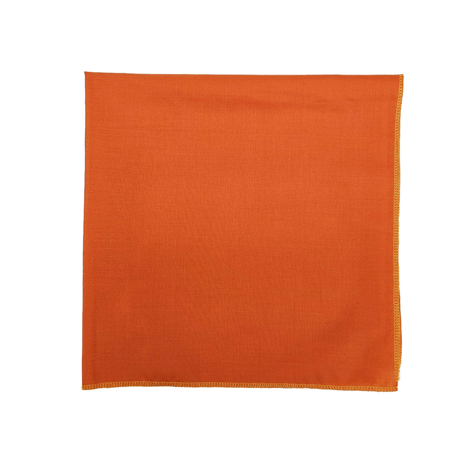 Solid Color Orange Square Bandana | Tie on Dog & People Bandana | Dog grooming, Crafts & Sewing SQ3197
