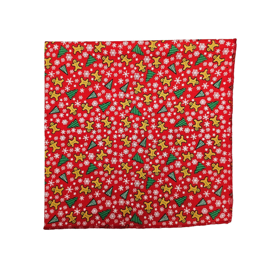 Christmas / Winter Square Bandana | Tie on Dog & People Bandana | Dog grooming, Crafts & Sewing SQ3206