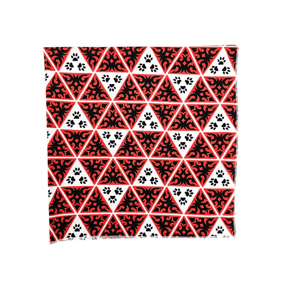 Paws & Bones Square Bandana | Tie on Dog & People Bandana | Dog grooming, Crafts & Sewing SQ3021