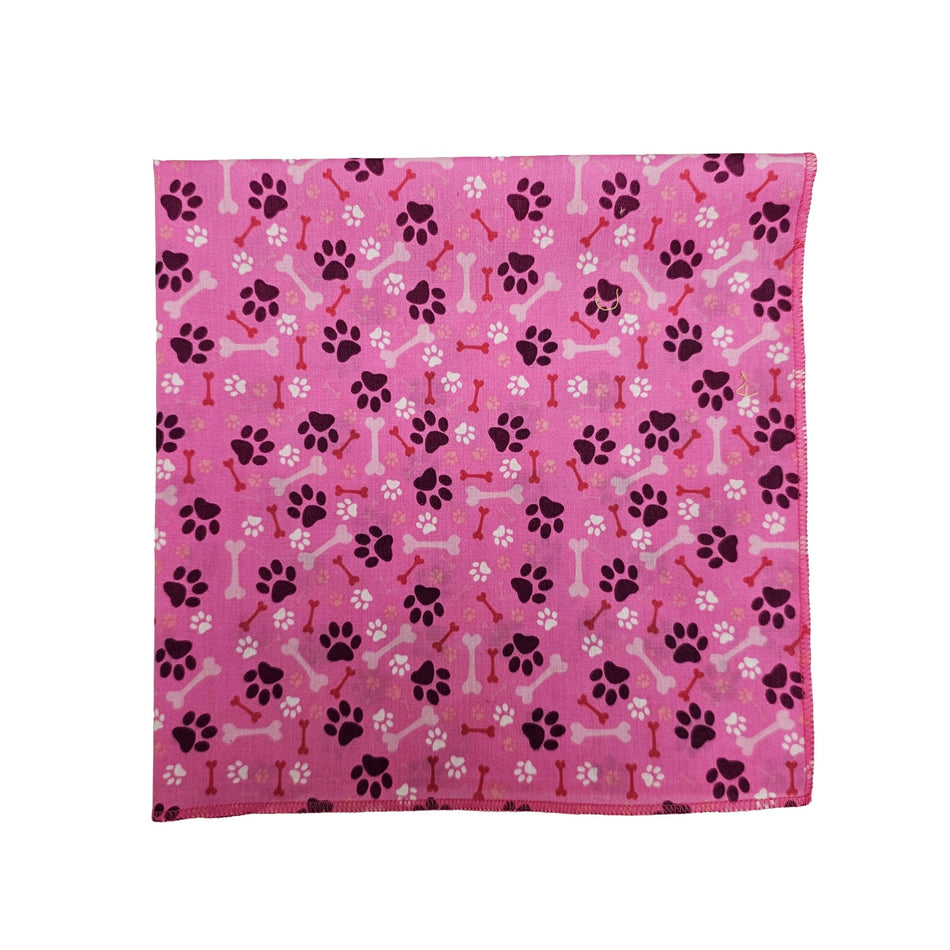 Paws & Bones Square Bandana | Tie on Dog & People Bandana | Dog grooming, Crafts & Sewing SQ3216