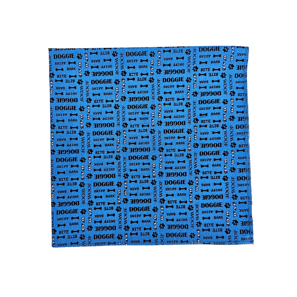 Doggie Square Bandana | Tie on Dog & People Bandana | Dog grooming, Crafts & Sewing SQ3222