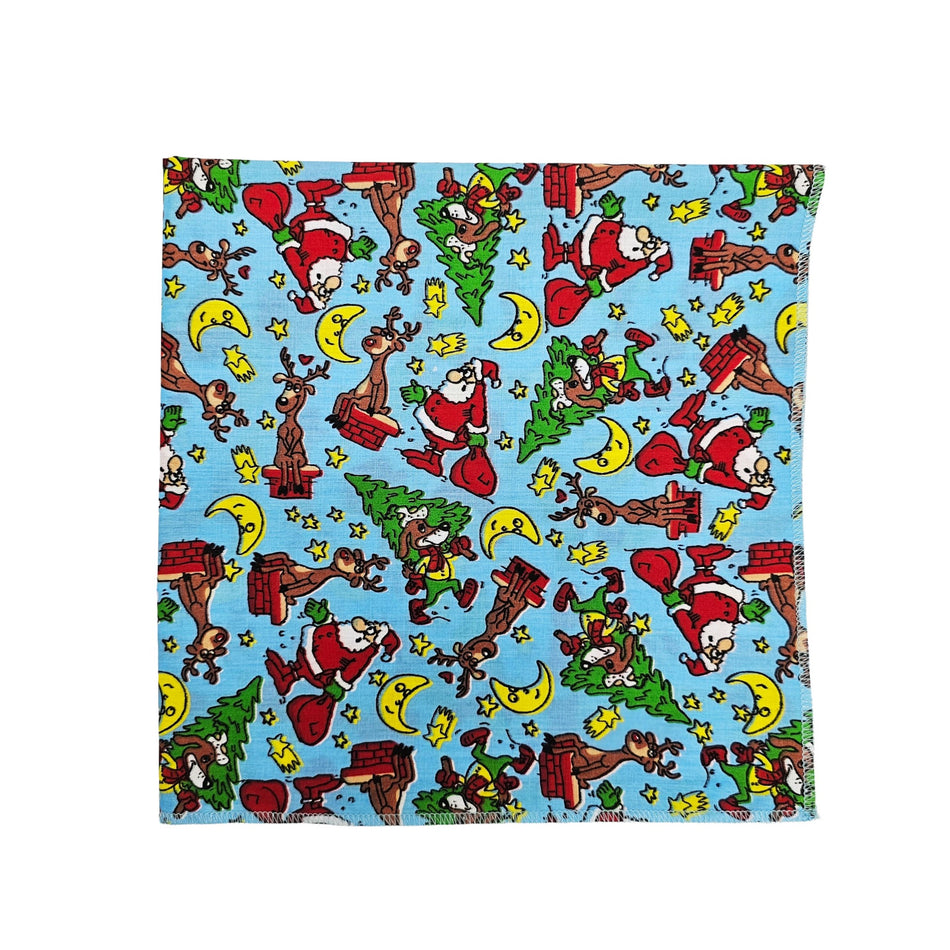 Christmas / Winter Square Bandana | Tie on Dog & People Bandana | Dog grooming, Crafts & Sewing SQ3223