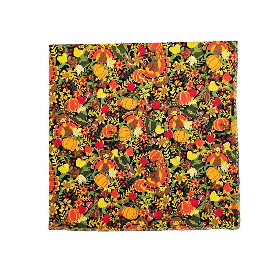 Fall / Thanksgiving Square Bandana | Tie on Dog & People Bandana | Dog grooming, Crafts & Sewing SQ3232