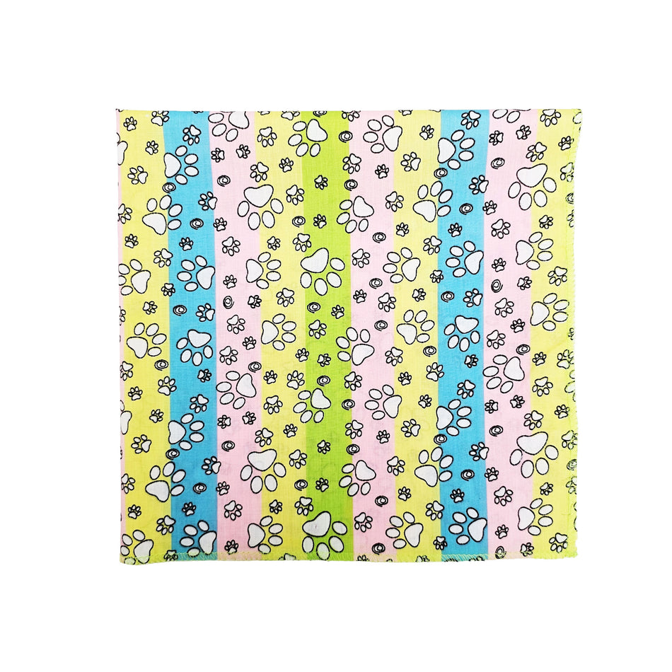Paws & Bones Square Bandana | Tie on Dog & People Bandana | Dog grooming, Crafts & Sewing SQ3025