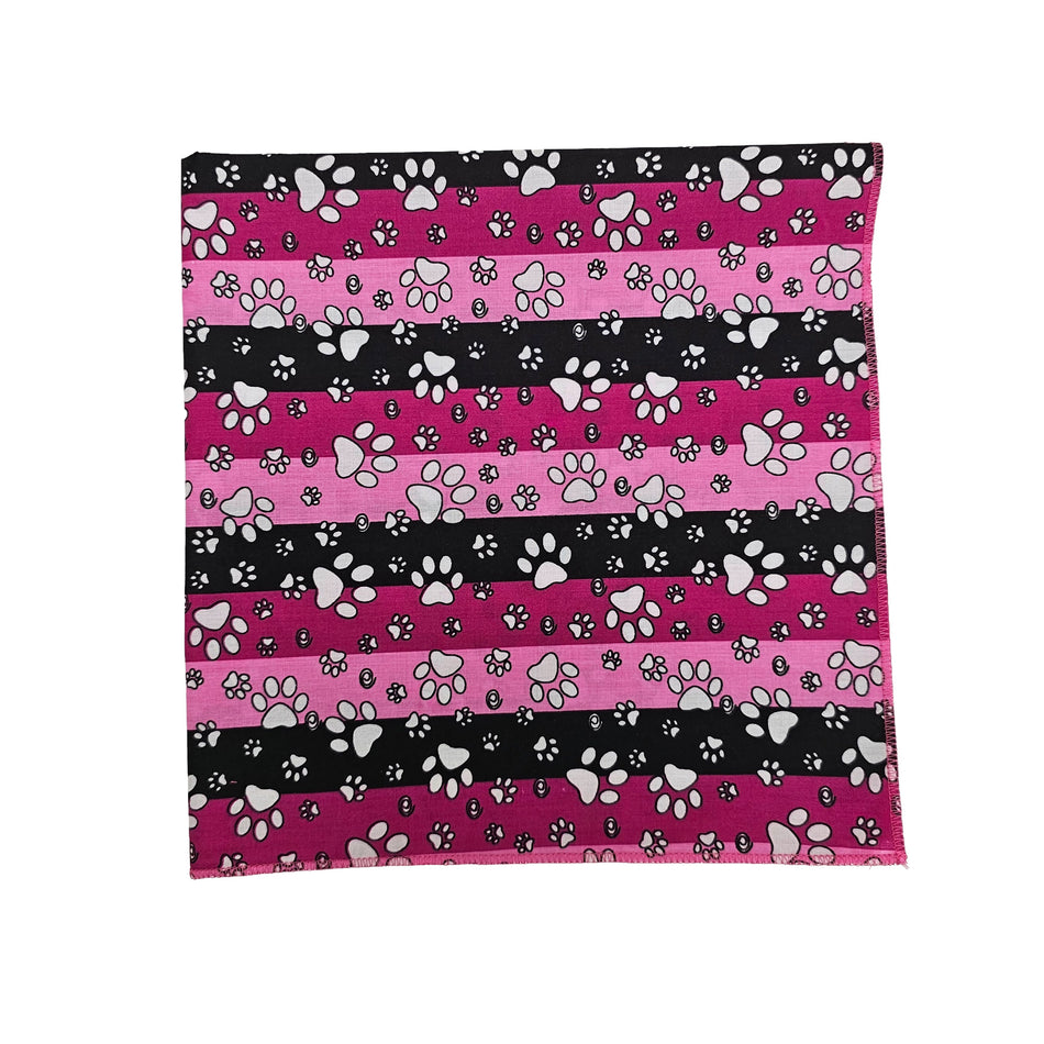 Paws & Bones Square Bandana | Tie on Dog & People Bandana | Dog grooming, Crafts & Sewing SQ3260