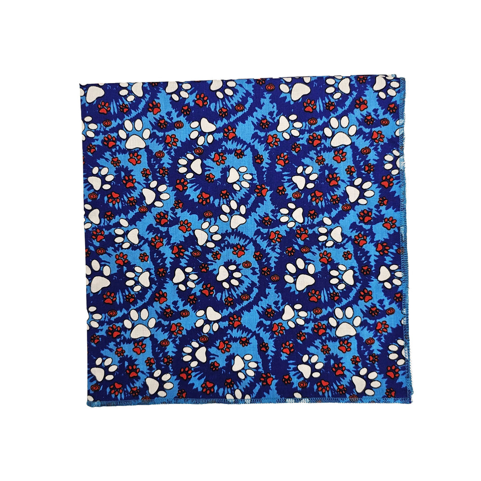 Paws & Bones Square Bandana | Tie on Dog & People Bandana | Dog grooming, Crafts & Sewing SQ3265