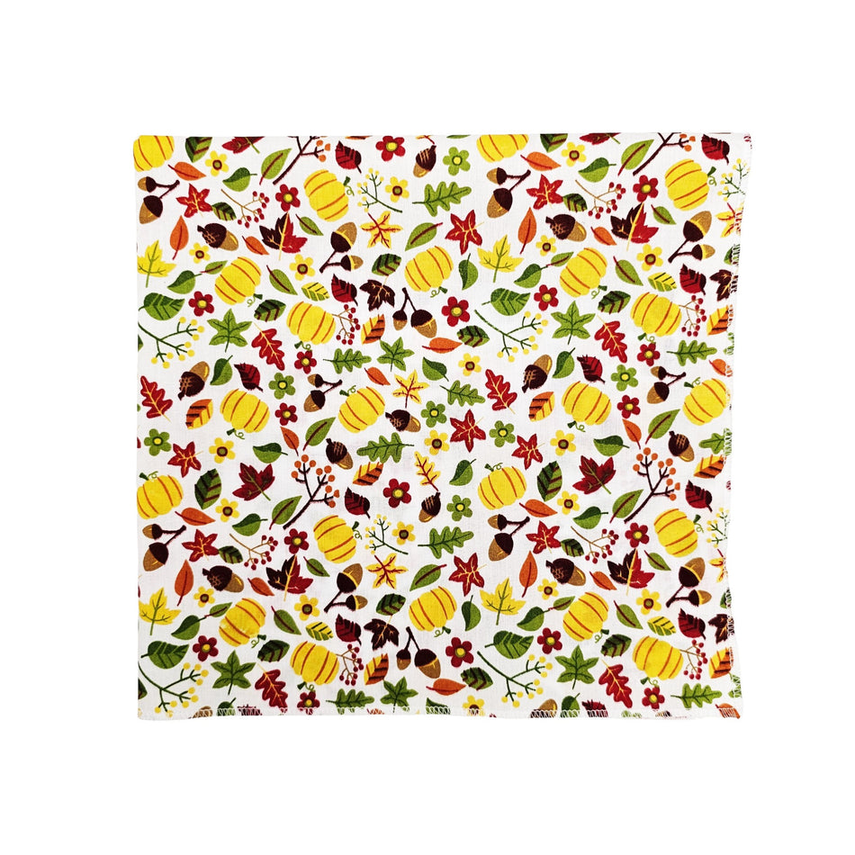 Fall / Thanksgiving Square Bandana | Tie on Dog & People Bandana | Dog grooming, Crafts & Sewing SQ3267