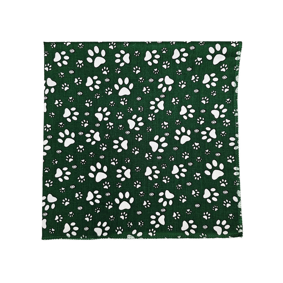 Paws & Bones Square Bandana | Tie on Dog & People Bandana | Dog grooming, Crafts & Sewing SQ3284