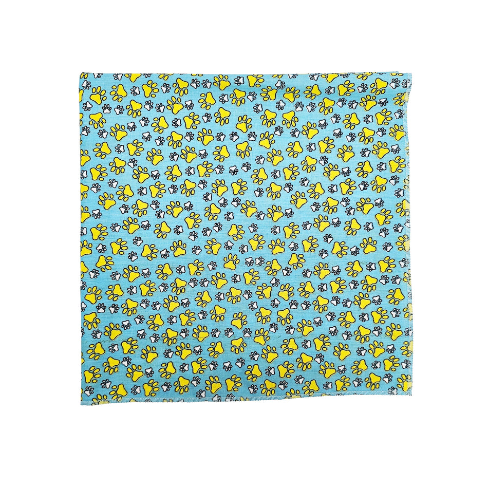 Paws & Bones Square Bandana | Tie on Dog & People Bandana | Dog grooming, Crafts & Sewing SQ3040