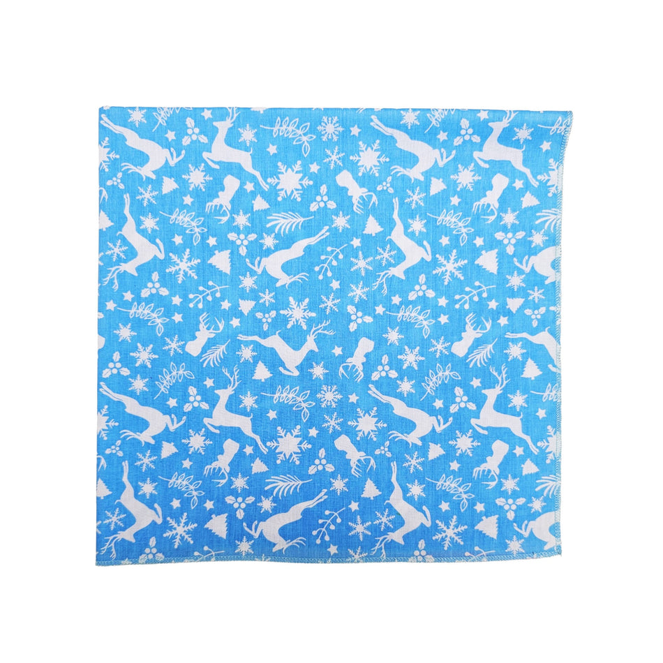 Christmas / Winter Square Bandana | Tie on Dog & People Bandana | Dog grooming, Crafts & Sewing SQ3050