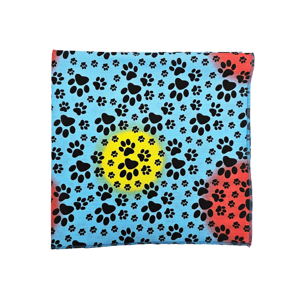 Paws & Bones Square Bandana | Tie on Dog & People Bandana | Dog grooming, Crafts & Sewing SQ3053