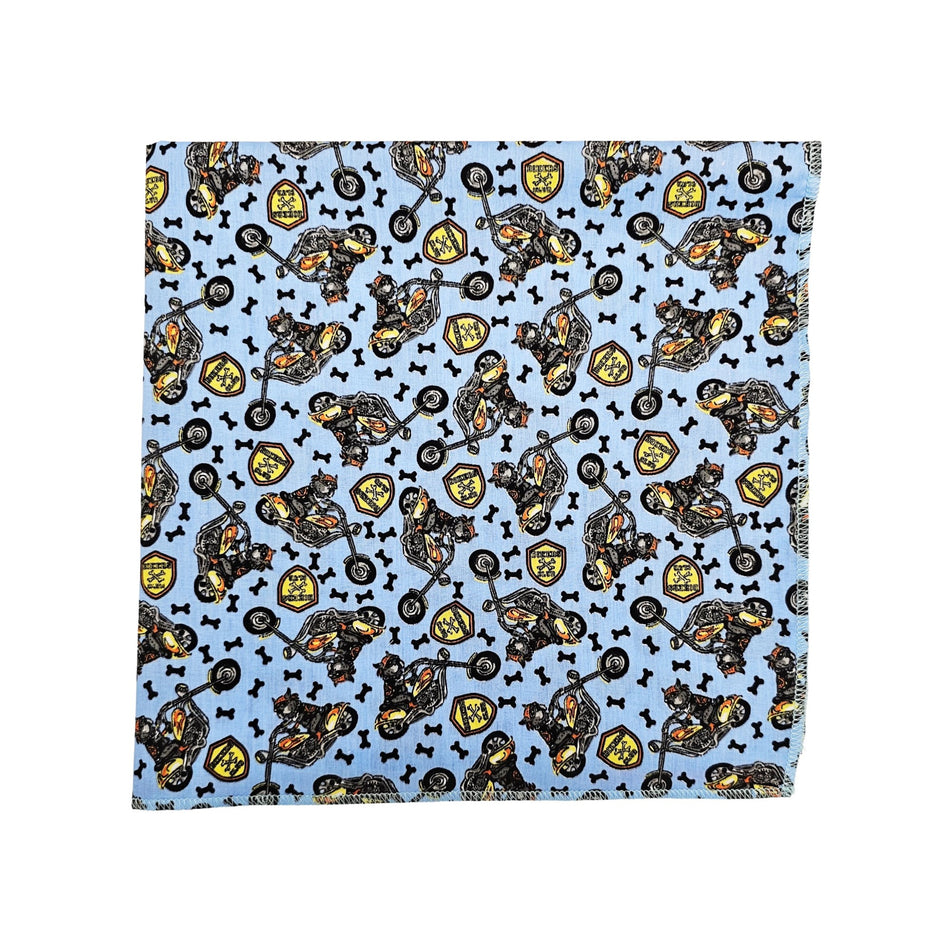 Doggie Square Bandana | Tie on Dog & People Bandana | Dog grooming, Crafts & Sewing SQ3057