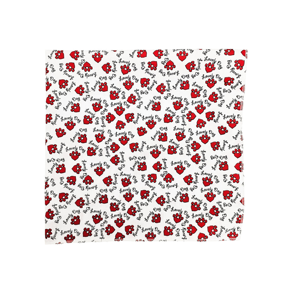 Valentine's Day Square Bandana | Tie on Dog & People Bandana | Dog grooming, Crafts & Sewing SQ3076