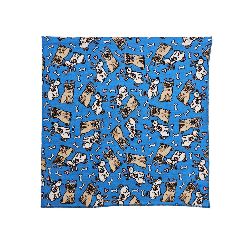 Doggie Square Bandana | Tie on Dog & People Bandana | Dog grooming, Crafts & Sewing SQ3085